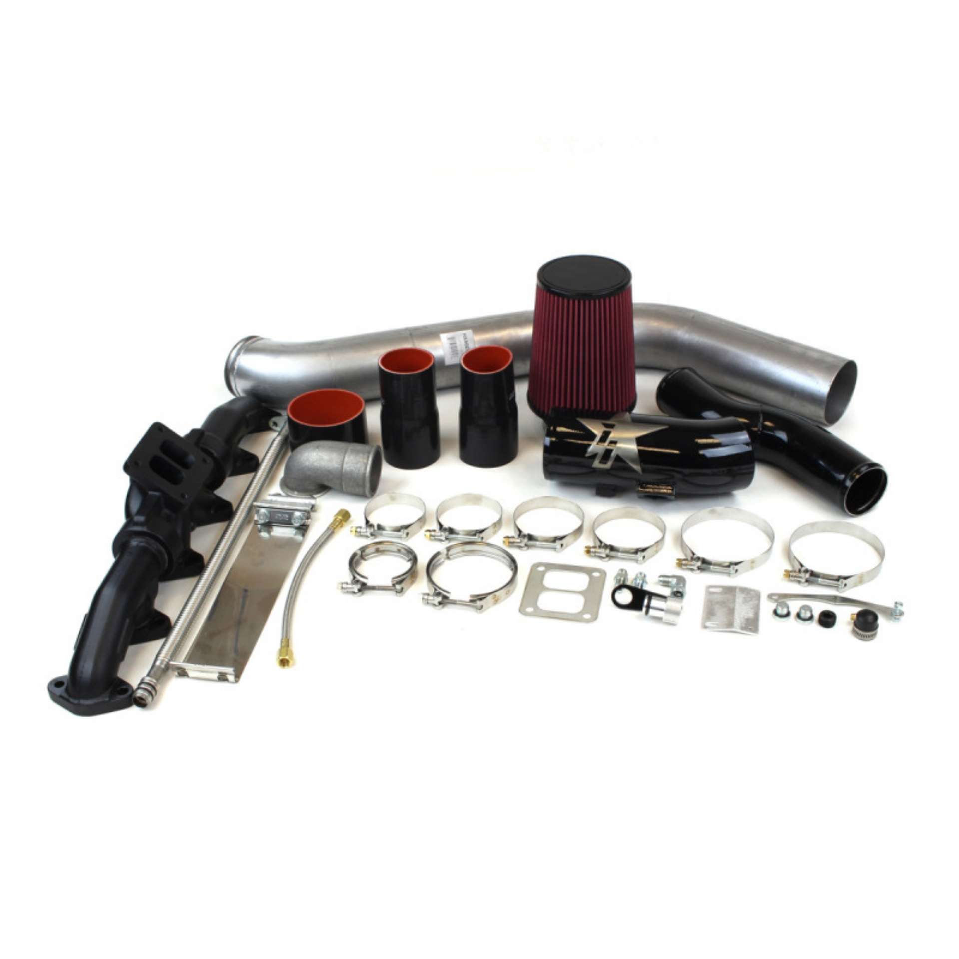 Picture of Industrial Injection 07-5-12 Dodge 6-7L S300 SX-E Single Turbo Kit Kit Only