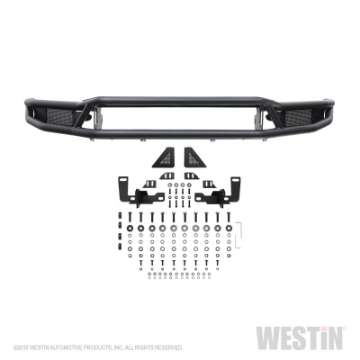 Picture of Westin 2018 Ford F-150 Outlaw Front Bumper - Textured Black