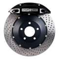 Picture of StopTech BBK 01-07 BMW M3 E46 Rear 4 Piston ST-40 355x32mm Black Calipers Drilled Two Piece Rotors