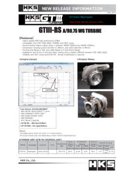 Picture of HKS GTIII-RS A-R 0-75 WG TURBINE