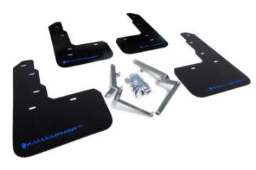 Picture of Rally Armor 17-22 Honda Civic Type R Black UR Mud Flap w-Blue Logo