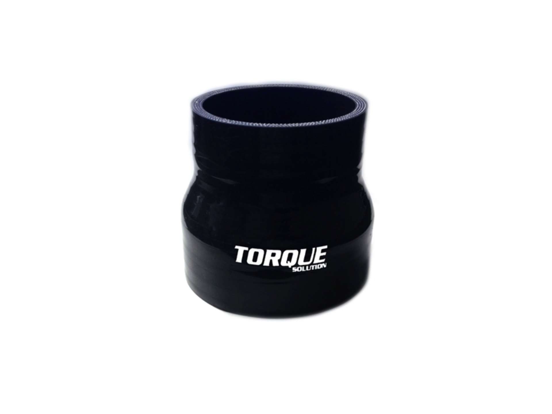 Picture of Torque Solution Transition Silicone Coupler 2-25in to 3in Black Universal