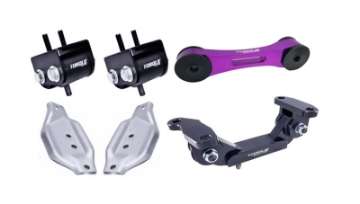 Picture of Torque Solution Engine-Trans-Purple Pitch Mount Kit w-Mount Plates - 02-14 Subaru WRX-04+ Subaru STI