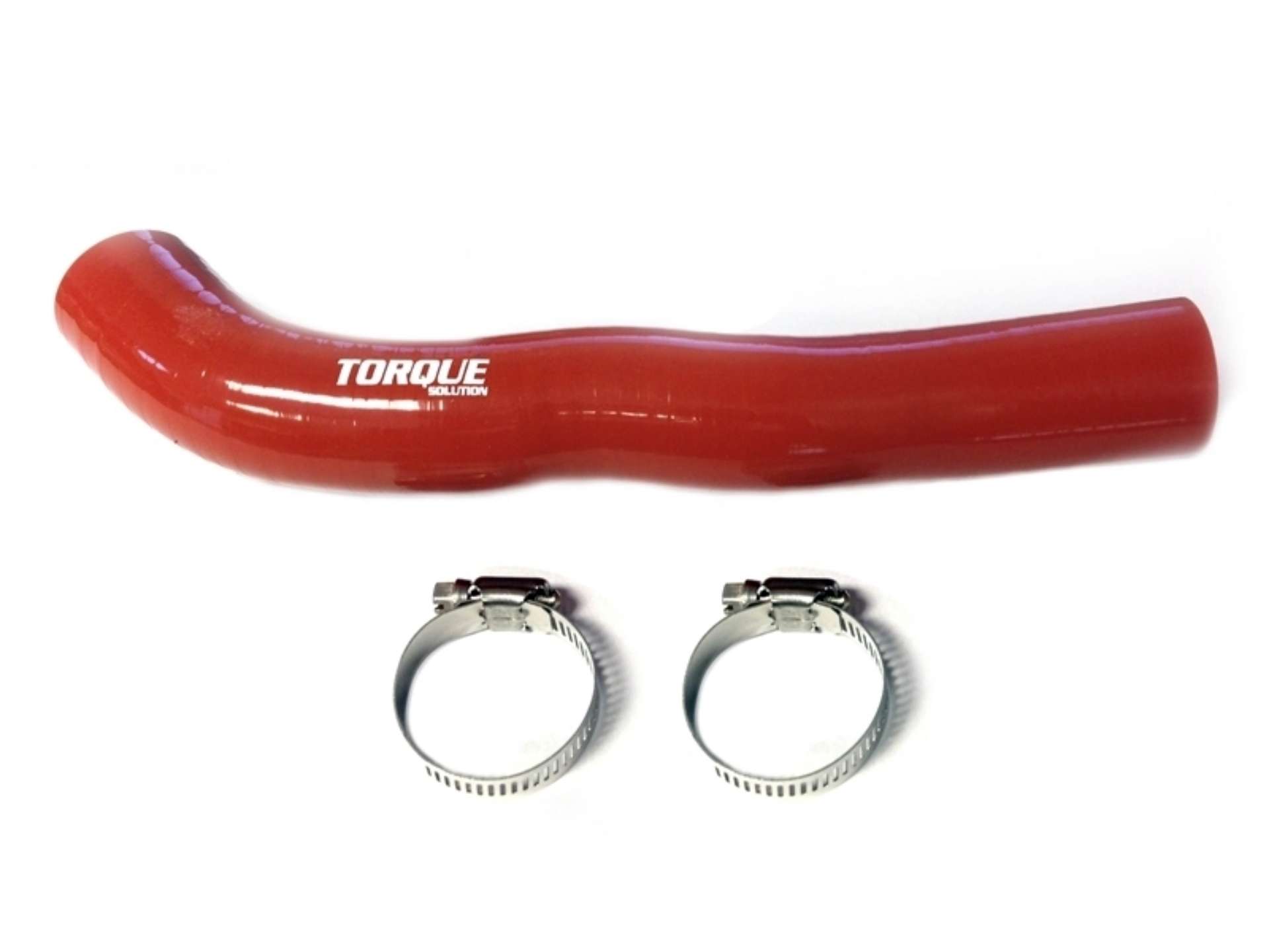 Picture of Torque Solution Bypass Valve Hose Red - 06-07 Mazda Mazdaspeed6