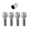 Picture of McGard Wheel Lock Bolt Set - 4pk- Cone Seat M12X1-5 - 17mm Hex - 31-7mm Shank Length - Chrome