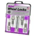 Picture of McGard Wheel Lock Bolt Set - 4pk- Tuner - Cone Seat M12X1-5 - 17mm Hex - 22-4mm Shank L- - Chrome