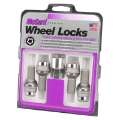 Picture of McGard Wheel Lock Bolt Set - 4pk- Radius Seat M14X1-5 - 19mm Hex - 35-4mm Shank Length - Chrome