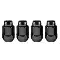 Picture of McGard Hex Lug Nut Cone Seat Bulge Style 1-2-20 - 3-4 Hex - 1-45in- Length 4-pack - Black