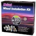 Picture of McGard 5 Lug Hex Install Kit w-Locks Cone Seat Bolt M14X1-5 - 17mm Hex - 28-0mm Shank L- - Chrome