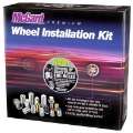 Picture of McGard 4 Lug Hex Install Kit w-Locks Cone Seat Bolt M12X1-25 - 17mm Hex - 22-0mm Shank L- - Black