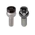 Picture of McGard 5 Lug Hex Install Kit w-Locks Radius Seat Bolt M14X1-5 - 17mm Hex - 26-3mm Shank L- - Black