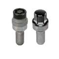 Picture of McGard 5 Lug Hex Install Kit w-Locks Radius Seat Bolt M14X1-5 - 17mm Hex - 28-1mm Shank L- - Black