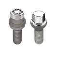 Picture of McGard 5 Lug Hex Install Kit w-Locks Radius Seat Bolt M14X1-5 - 17mm Hex - 35-4mm Shank L - Chrome