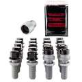 Picture of McGard 5 Lug Hex Install Kit w-Locks Radius Seat Bolt M14X1-5 - 17mm Hex - 35-4mm Shank L- - Black