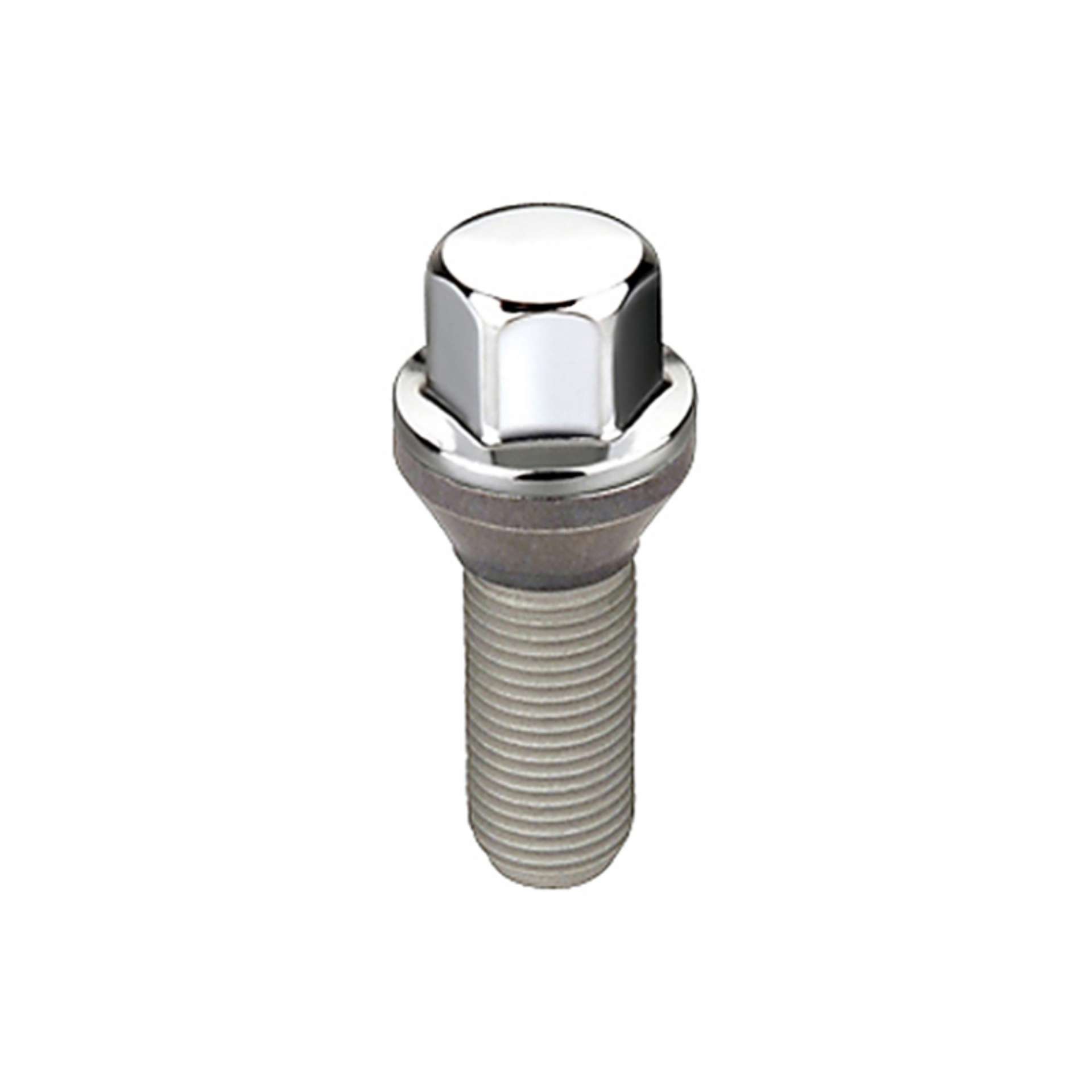 Picture of McGard Hex Lug Bolt Cone Seat M14X1-5 - 17mm Hex - 28-0mm Shank Length Box of 50 - Chrome