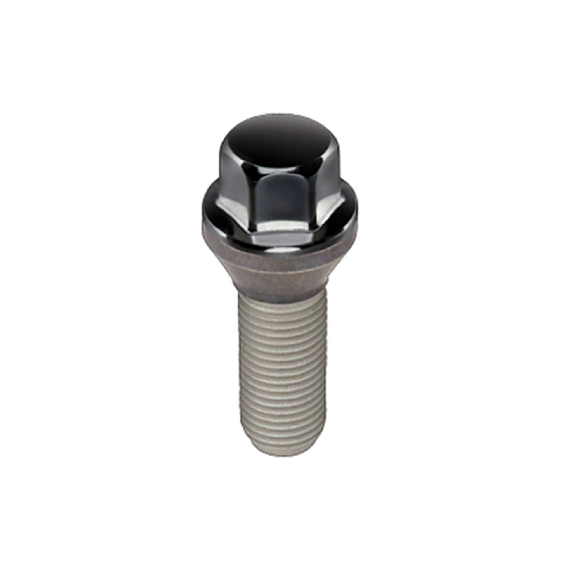 Picture of McGard Hex Lug Bolt Cone Seat M14X1-5 - 17mm Hex - 28-0mm Shank Length Box of 50 - Black