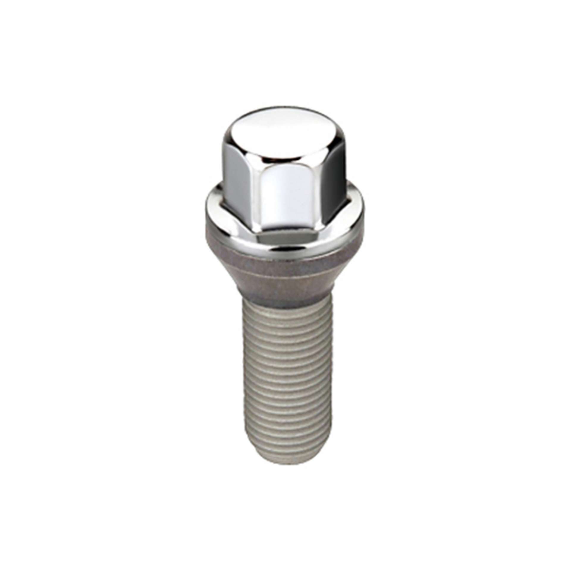 Picture of McGard Hex Lug Bolt Cone Seat M14X1-5 - 17mm Hex - 30-5mm Shank Length Box of 50 - Chrome