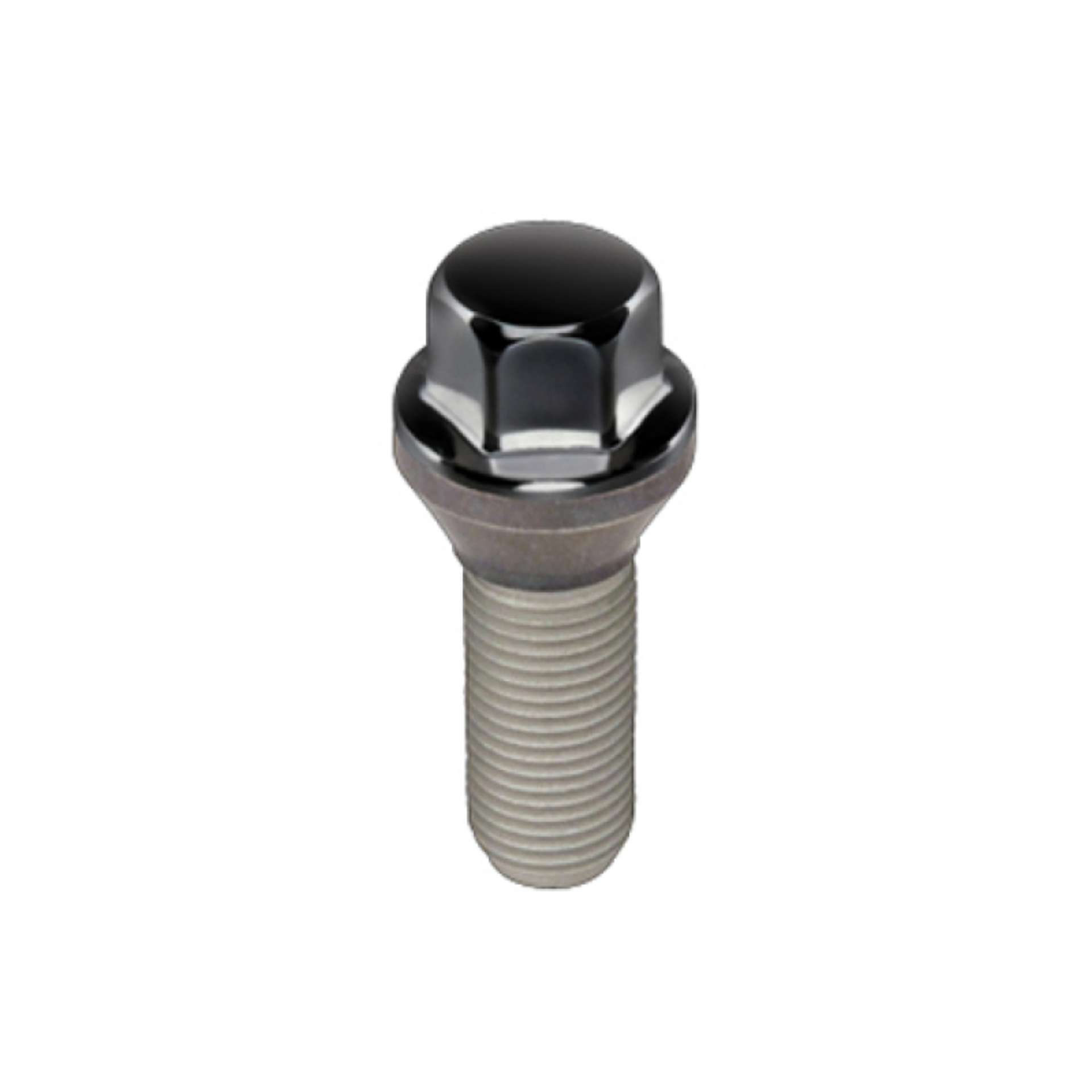 Picture of McGard Hex Lug Bolt Cone Seat M12X1-25 - 17mm Hex - 25-6mm Shank Length Box of 50 - Black