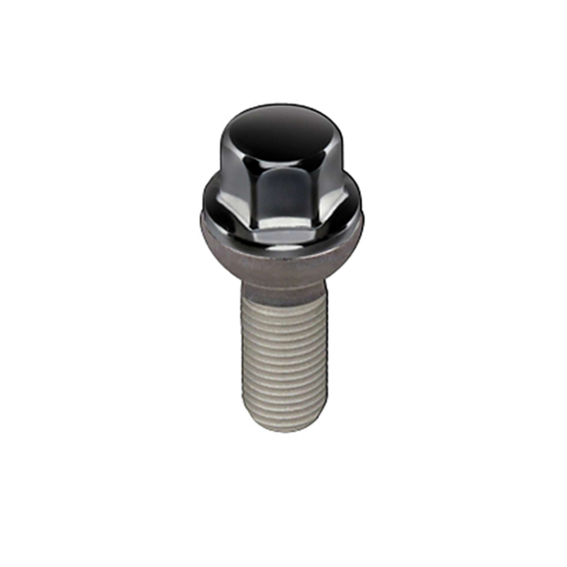 Picture of McGard Hex Lug Bolt Radius Seat M14X1-5 - 17mm Hex - 35-4mm Shank Length Box of 50 - Black