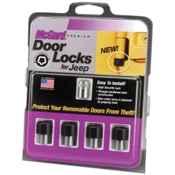 Picture of McGard 07-17 Jeep Wangler JK - Unlimited JK 4-Door Lock Set - 4 Locks