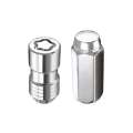 Picture of McGard 6 Lug Hex Install Kit w-Locks Cone Seat Nut M14X1-5 - 22mm Hex - 1-945in- Length - Chrome