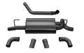 Picture of Corsa 2018-2024 Jeep Wrangler JL 2-5in Dual Rear Turn Down Exit Black Sport Axle-Back Exhaust