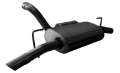 Picture of Corsa 2018-2024 Jeep Wrangler JL 2-5in Dual Rear Turn Down Exit Black Touring Axle-Back Exhaust