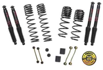 Picture of Skyjacker 2018 Jeep Wrangler JL 2DR 2in-2-5in Suspension Lift Kit w-Black Max Shocks