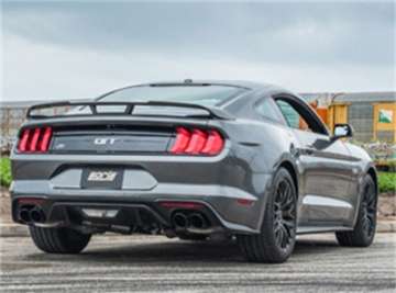 Picture of Borla 2018 Ford Mustang GT A-T - M-T 3in ATAK Catback Exhaust w-o Valves w- Black Chrome Tips