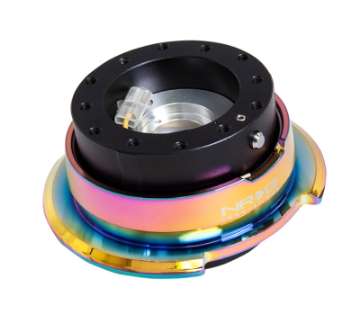 Picture of NRG Quick Release Gen 2-8 - Black Body - Neochrome Ring