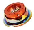 Picture of NRG Quick Release Gen 2-8 - Orange Body - Neochrome Ring