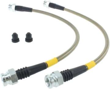 Picture of StopTech 07-08 Honda Fit Stainless Steel Rear Brake Lines