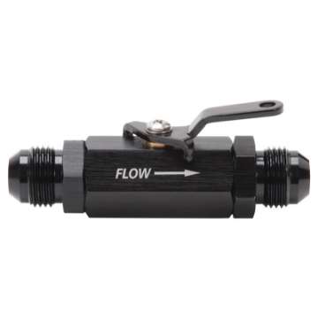 Picture of Russell Performance Shutoff Valve -8 AN Male Black Finish