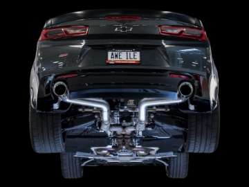 Picture of AWE Tuning 16-19 Chevrolet Camaro SS Axle-back Exhaust - Track Edition Chrome Silver Tips