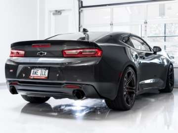 Picture of AWE Tuning 16-19 Chevrolet Camaro SS Axle-back Exhaust - Touring Edition Diamond Black Tips