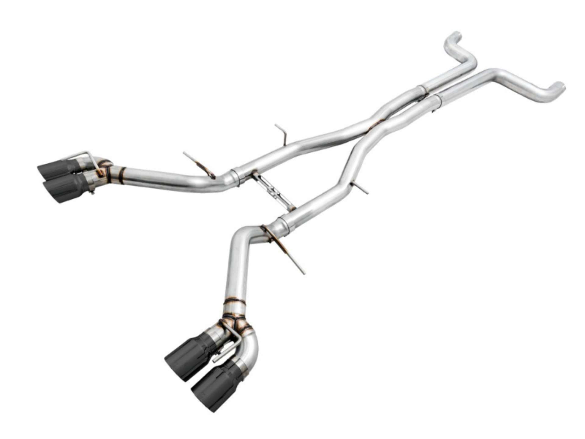 Picture of AWE Tuning 16-19 Chevy Camaro SS Non-Res Cat-Back Exhaust - Track Edition Quad Diamond Black Tips