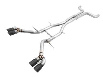 Picture of AWE Tuning 16-19 Chevy Camaro SS Non-Res Cat-Back Exhaust - Track Edition Quad Diamond Black Tips