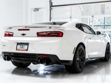 Picture of AWE Tuning 16-19 Chevy Camaro SS Non-Res Cat-Back Exhaust - Track Edition Quad Diamond Black Tips