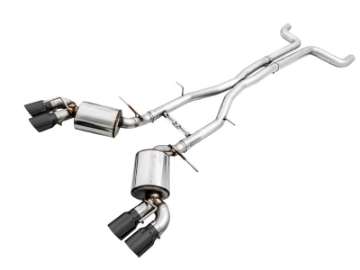 Picture of AWE Tuning 16-19 Chevy Camaro SS Non-Res Cat-Back Exhaust -Touring Edition Quad Diamond Black Tips