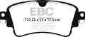 Picture of EBC 2018+ Audi A4 Allroad Quattro 2-0L Turbo Greenstuff Rear Brake Pads