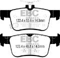 Picture of EBC 2016+ Honda Civic Coupe 1-5L Turbo Greenstuff Rear Brake Pads