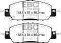 Picture of EBC 2016+ Honda Accord LX Sedan 2-4L Greenstuff Front Brake Pads