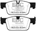 Picture of EBC 2017+ Volvo S90 2-0L Turbo Redstuff Front Brake Pads