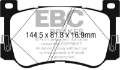 Picture of EBC 2017+ Genesis G90 5-0L Yellowstuff Front Brake Pads