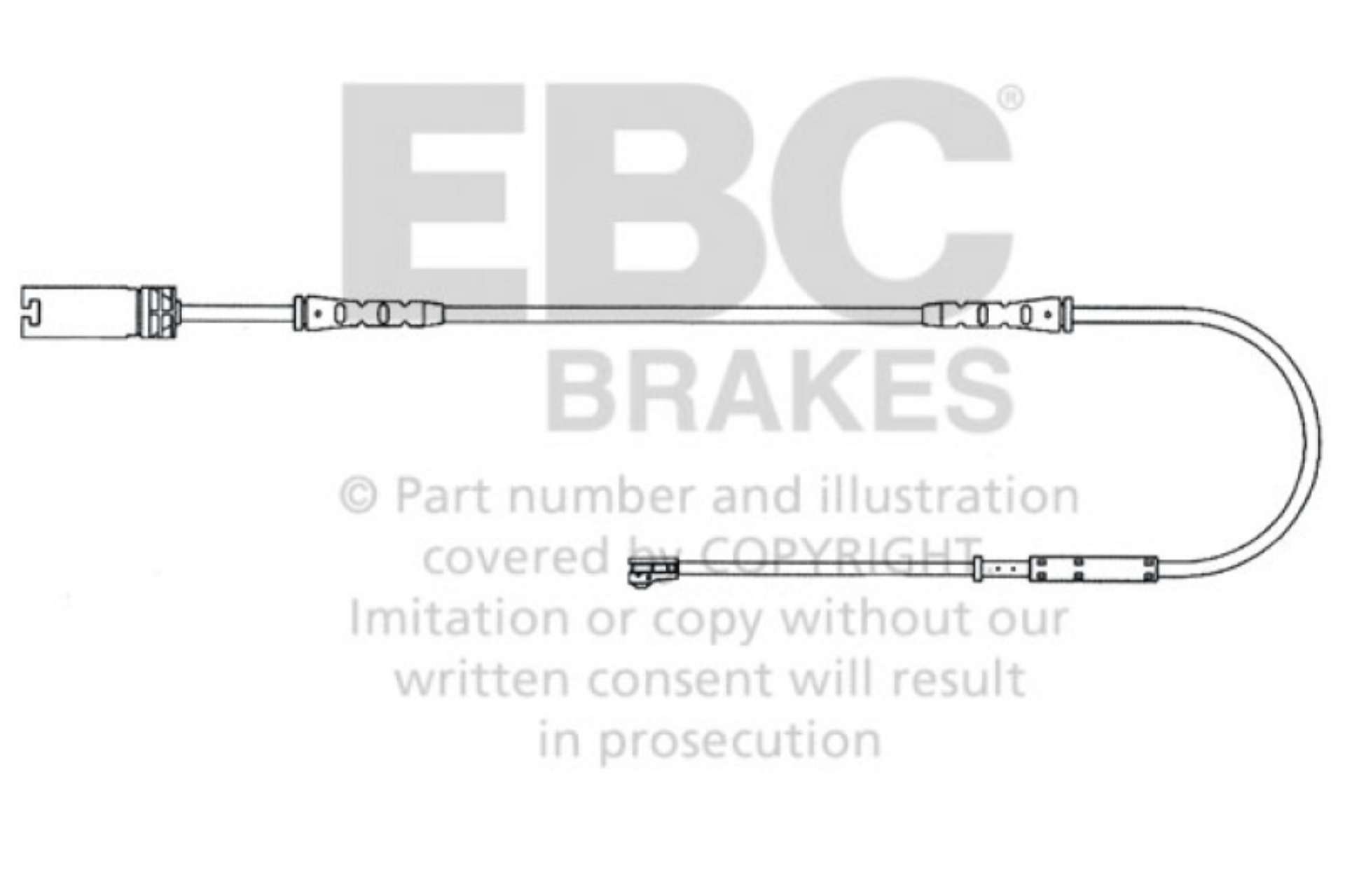 Picture of EBC 2010-2013 BMW 128 3-0L Front Wear Leads