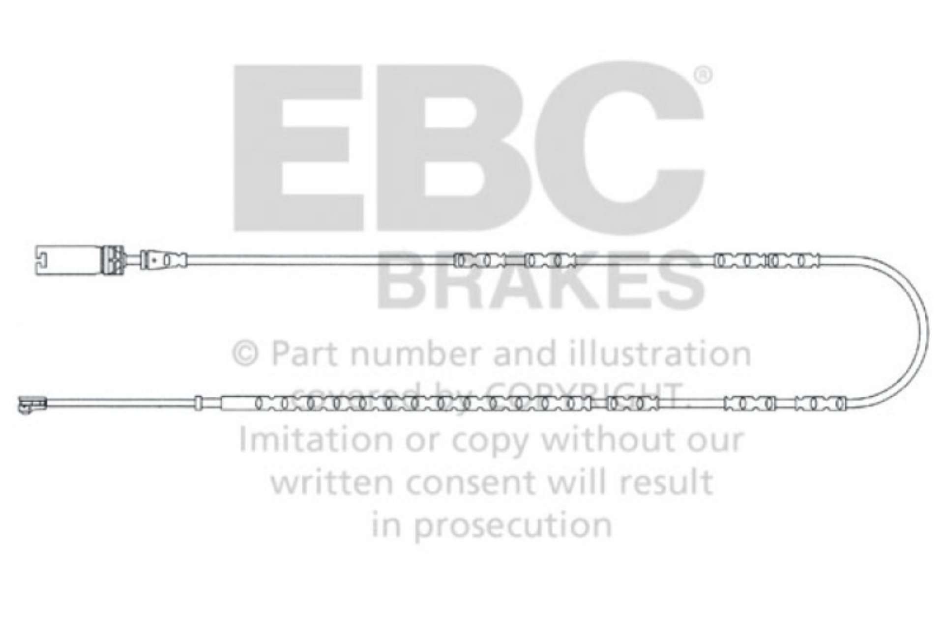 Picture of EBC 2010-2013 BMW 128 3-0L Rear Wear Leads