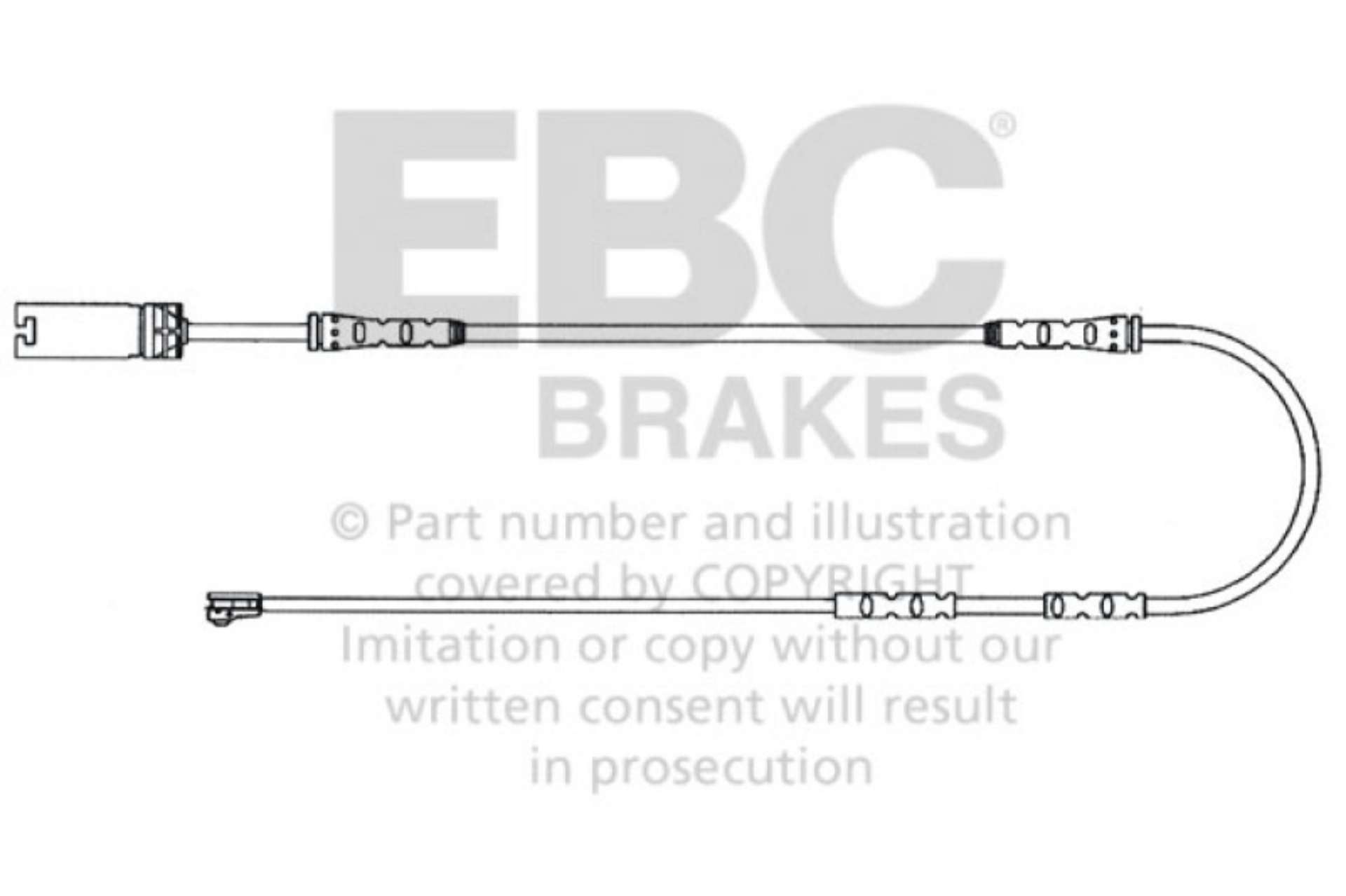 Picture of EBC 2011-2012 BMW 135 3-0L Turbo Front Wear Leads