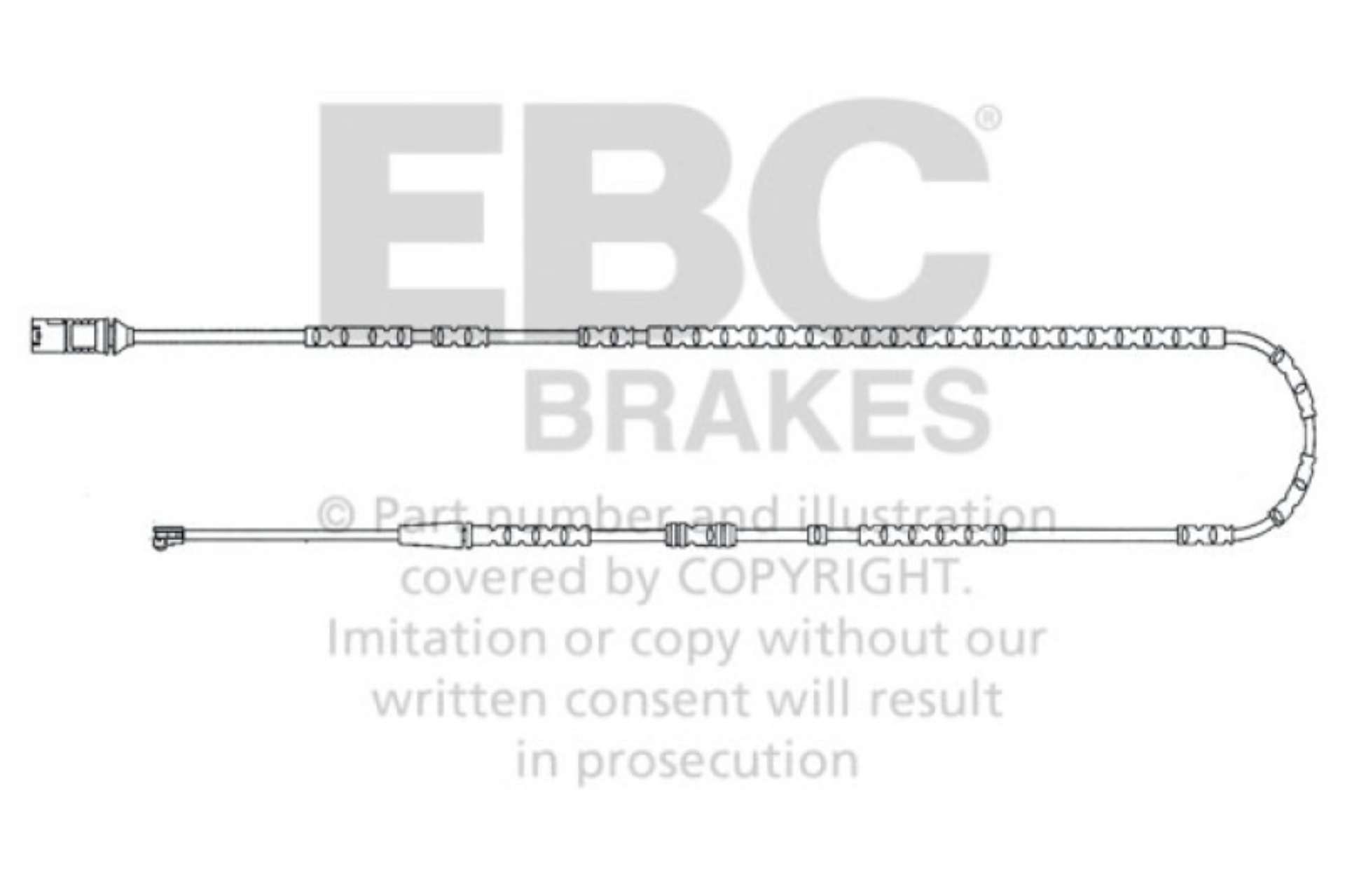 Picture of EBC 2010-2016 BMW Z4 3-0L E89 Rear Wear Leads