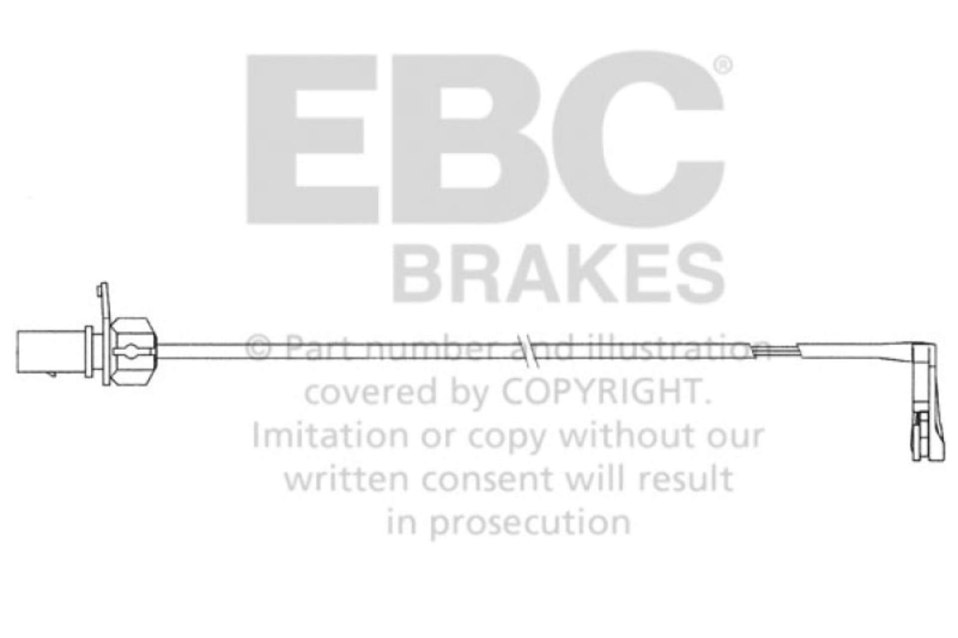 Picture of EBC 2011 Audi A6 2-0L Turbo Rear Wear Leads