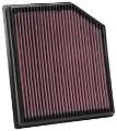 Picture of K&N 2018 Jeep Grand Cherokee V8-6-2L F-I Replacement Drop In Air Filter